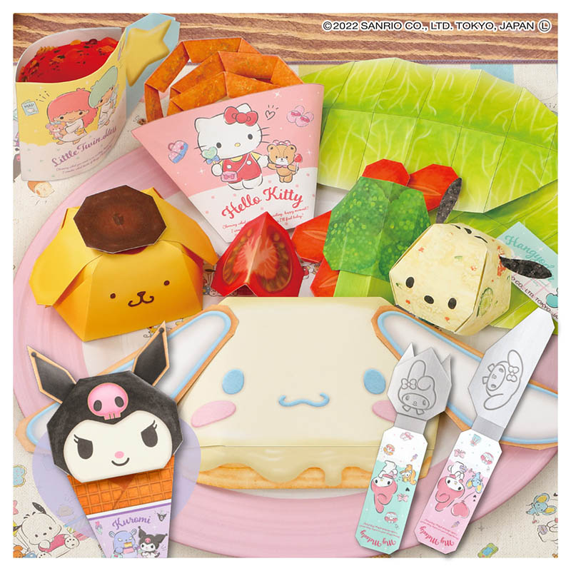 トーヨー おりがみキッチン サンリオ パンケーキプレート 033501 1袋