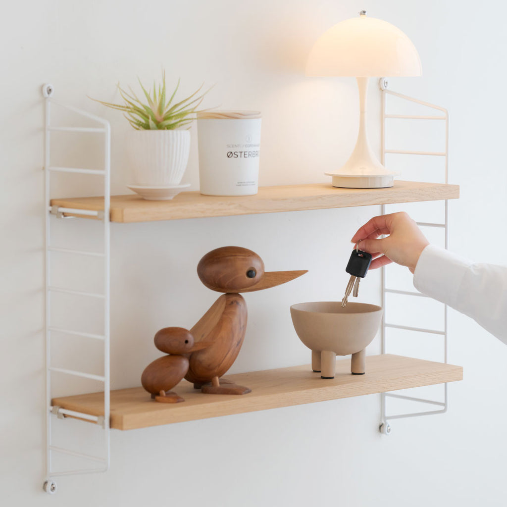 String pocket ストリングポケット ホワイト×オーク – Shinc lab