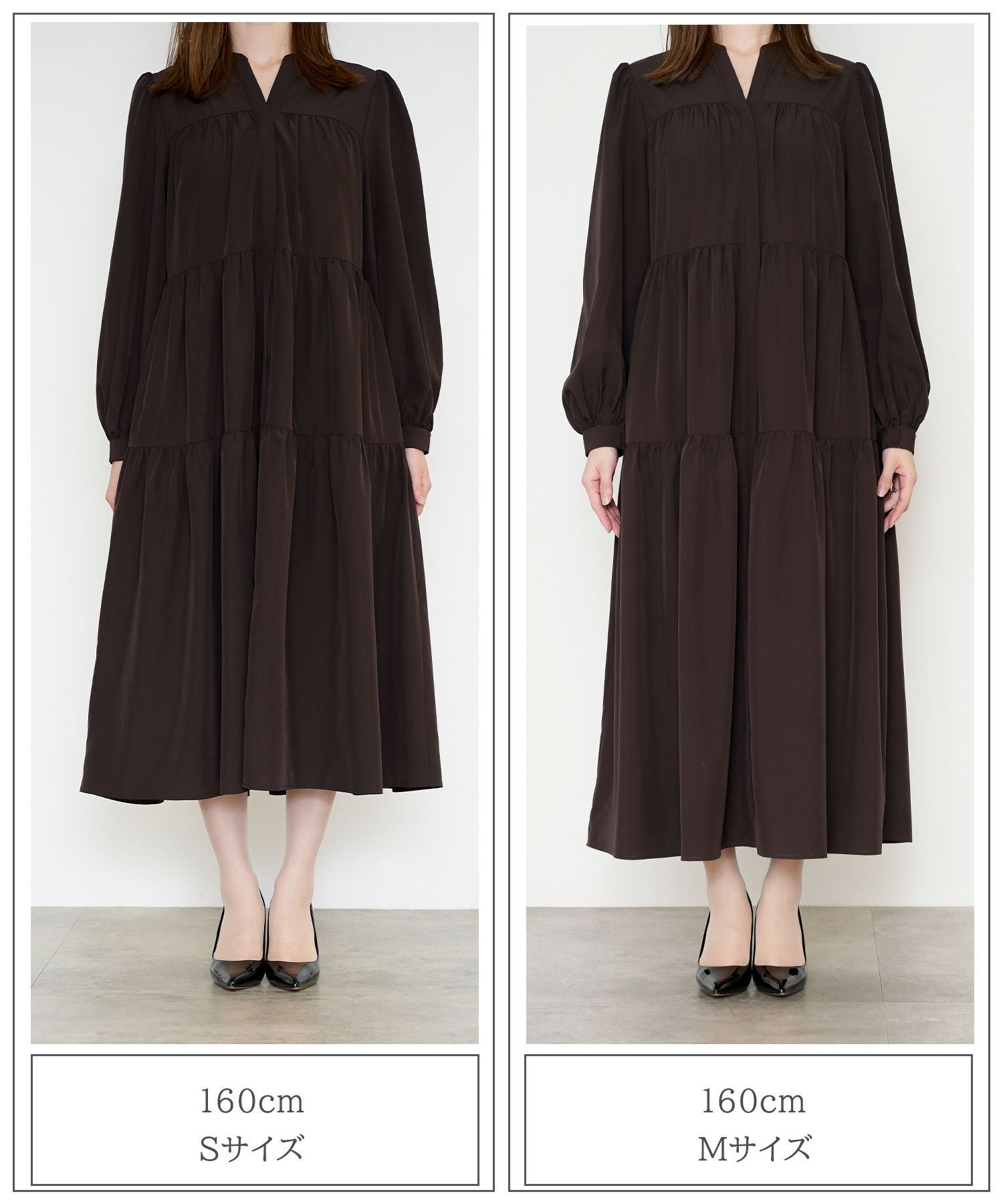 SPRING-SALE ティアード ワンピース HUIT 全2色｜hit331-0284【1