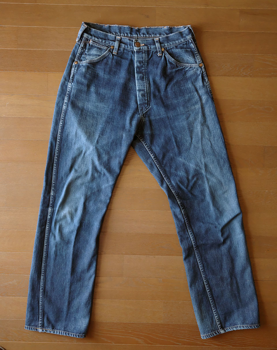 ウエアハウス ラングラー11MWプロト1008 色落ちは最高傑作!?－手間とヒマ