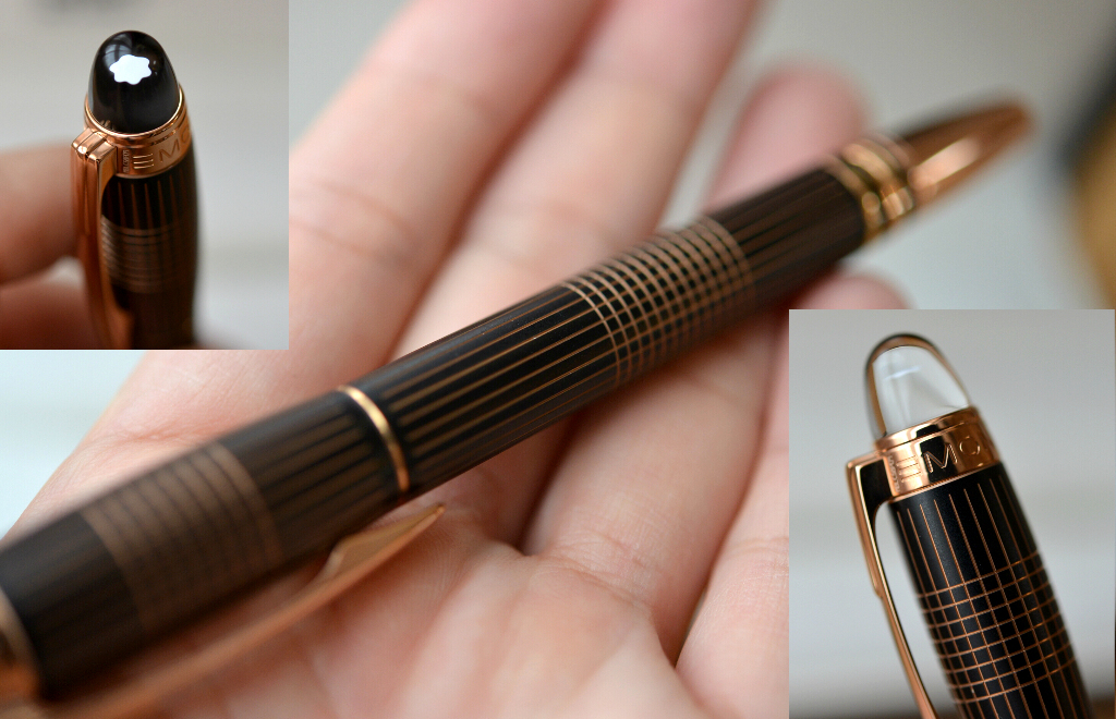 collection SHIBA / スターウォーカー レッドゴールドメタル 万年筆