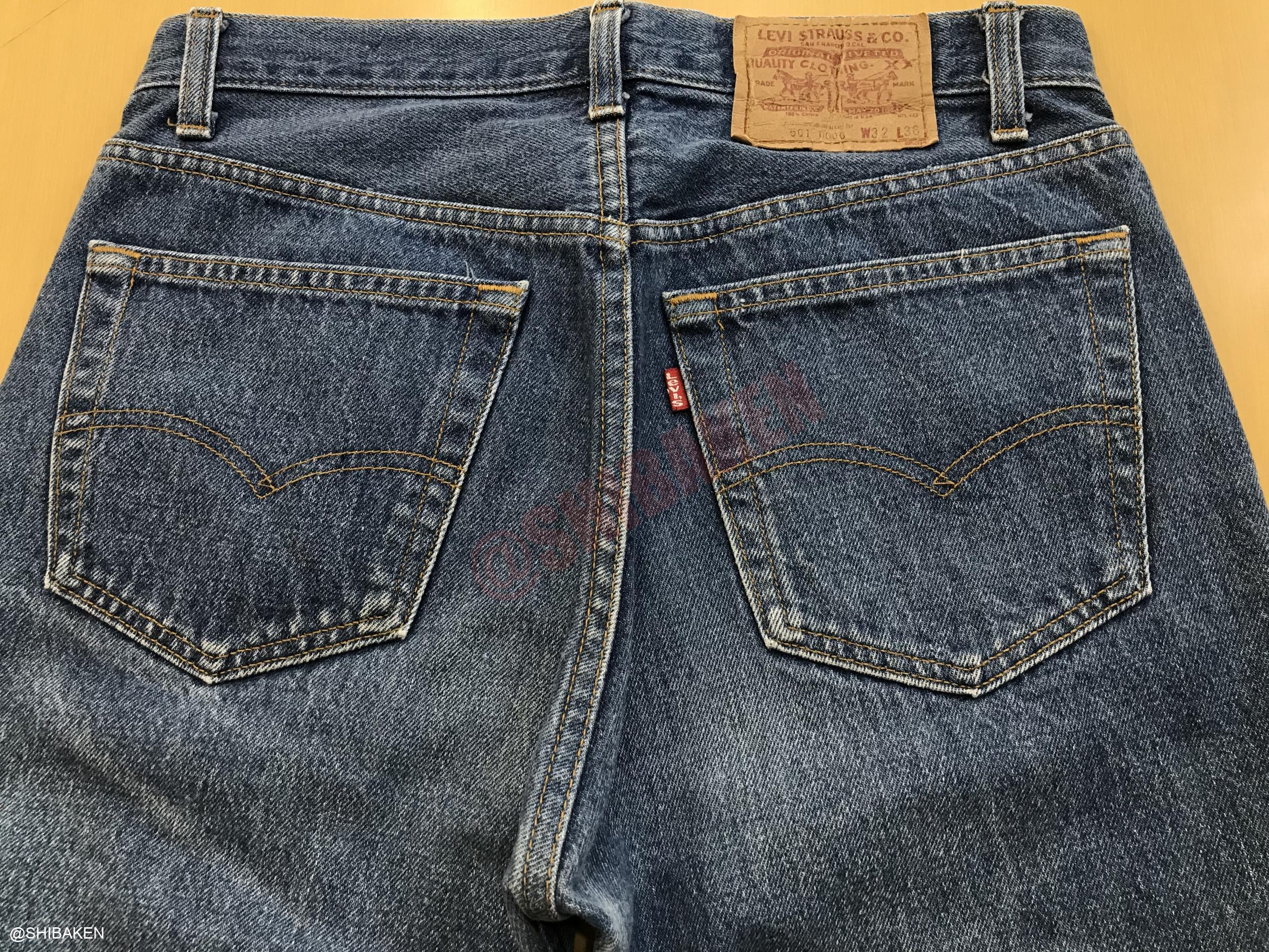 写真でみるリーバイス501レギュラー（5）1986年米国515工場製ハチマル