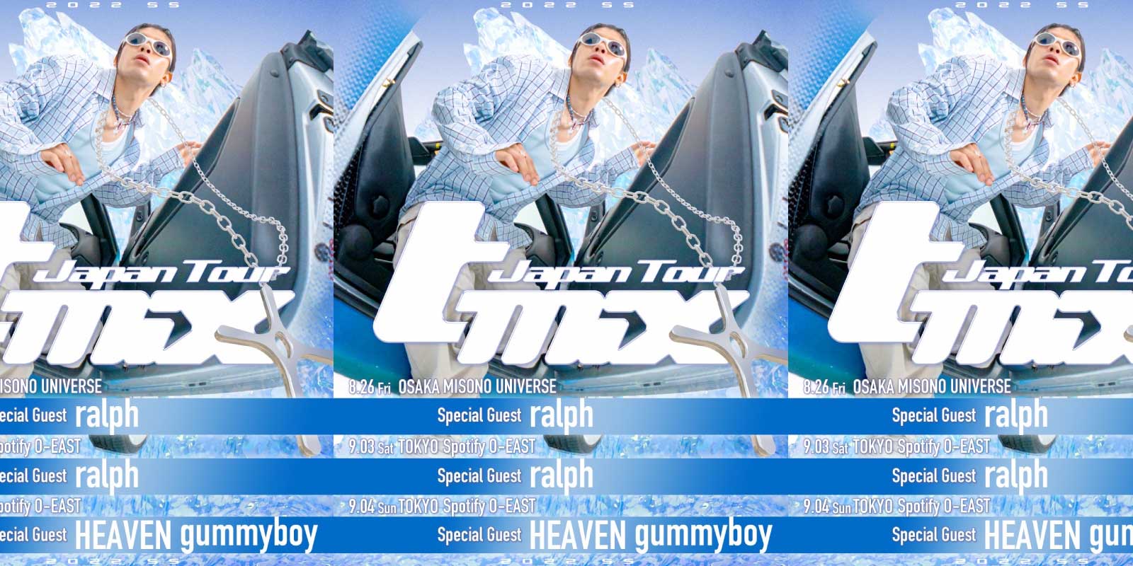 t-mix” Japan Tour 2022 Summer Tokyo 追加公演| Spotify O-EAST・O