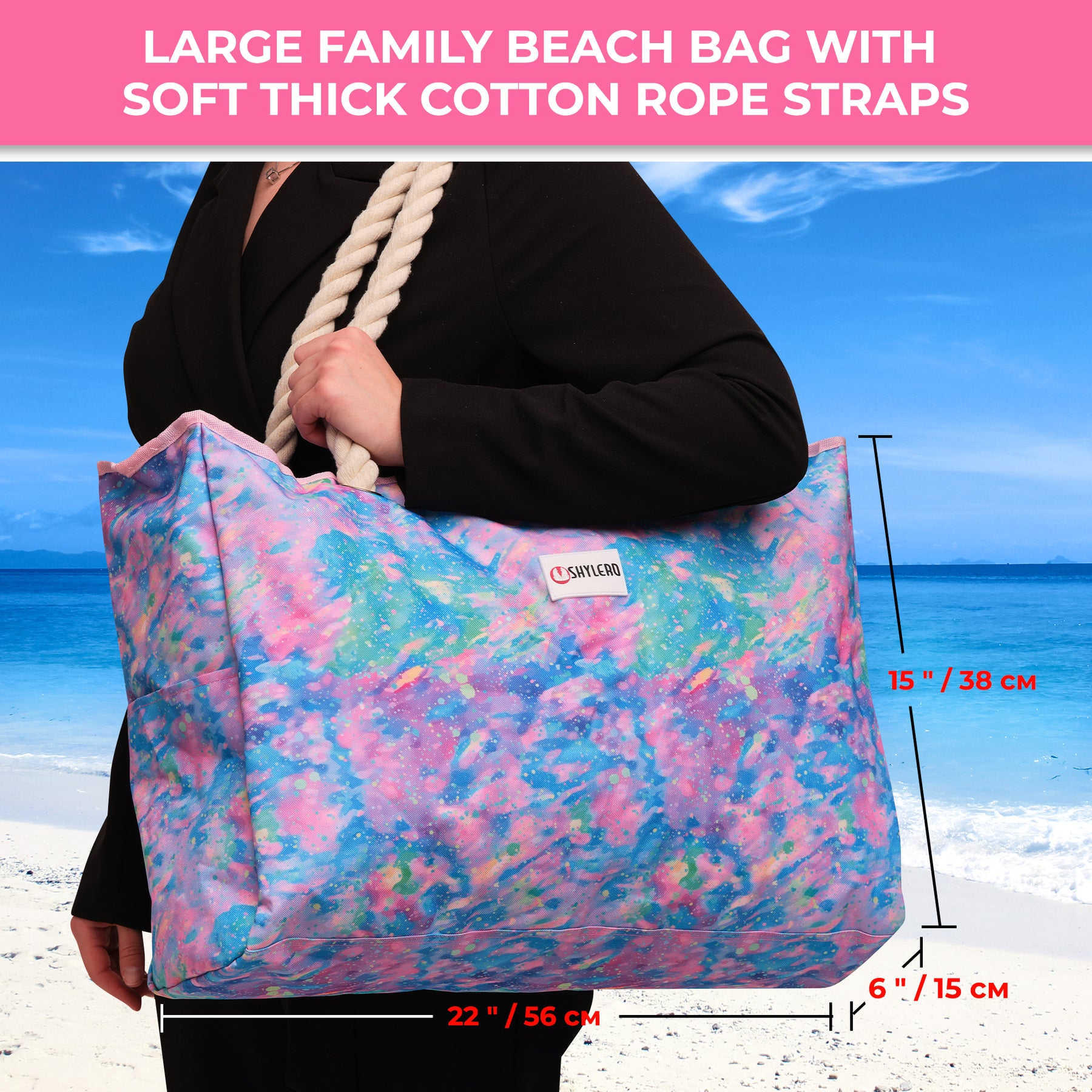 Beach Bag | Waterproof | Zipped | L22