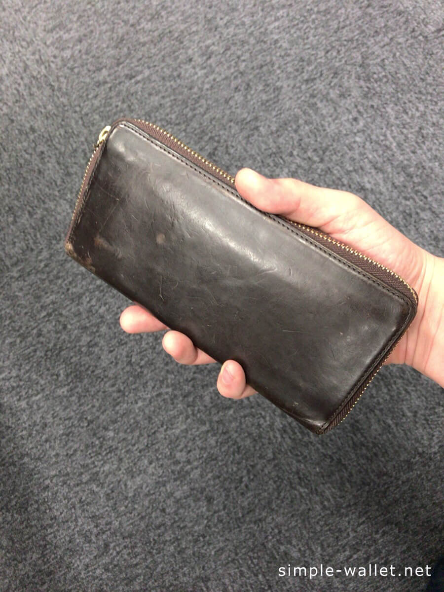 ブライドル グランドウォレットを2年間使ってみたレビュー！経年変化の