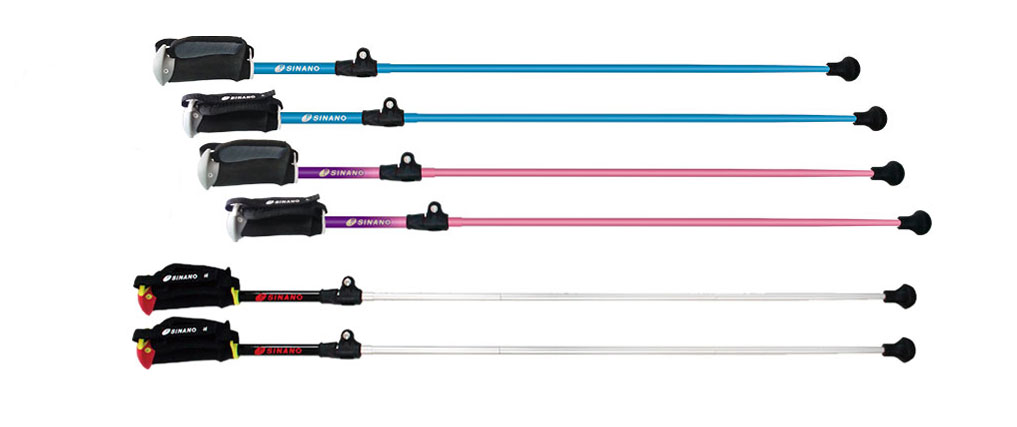 ウォーキングポール シナノ レビータ ポータブル+｜折りたたみ