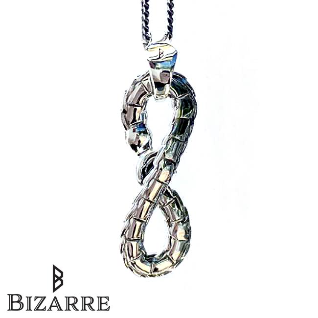 ビザール BIZARRE サーペントバイパー 蛇 シルバー ネックレス メンズ