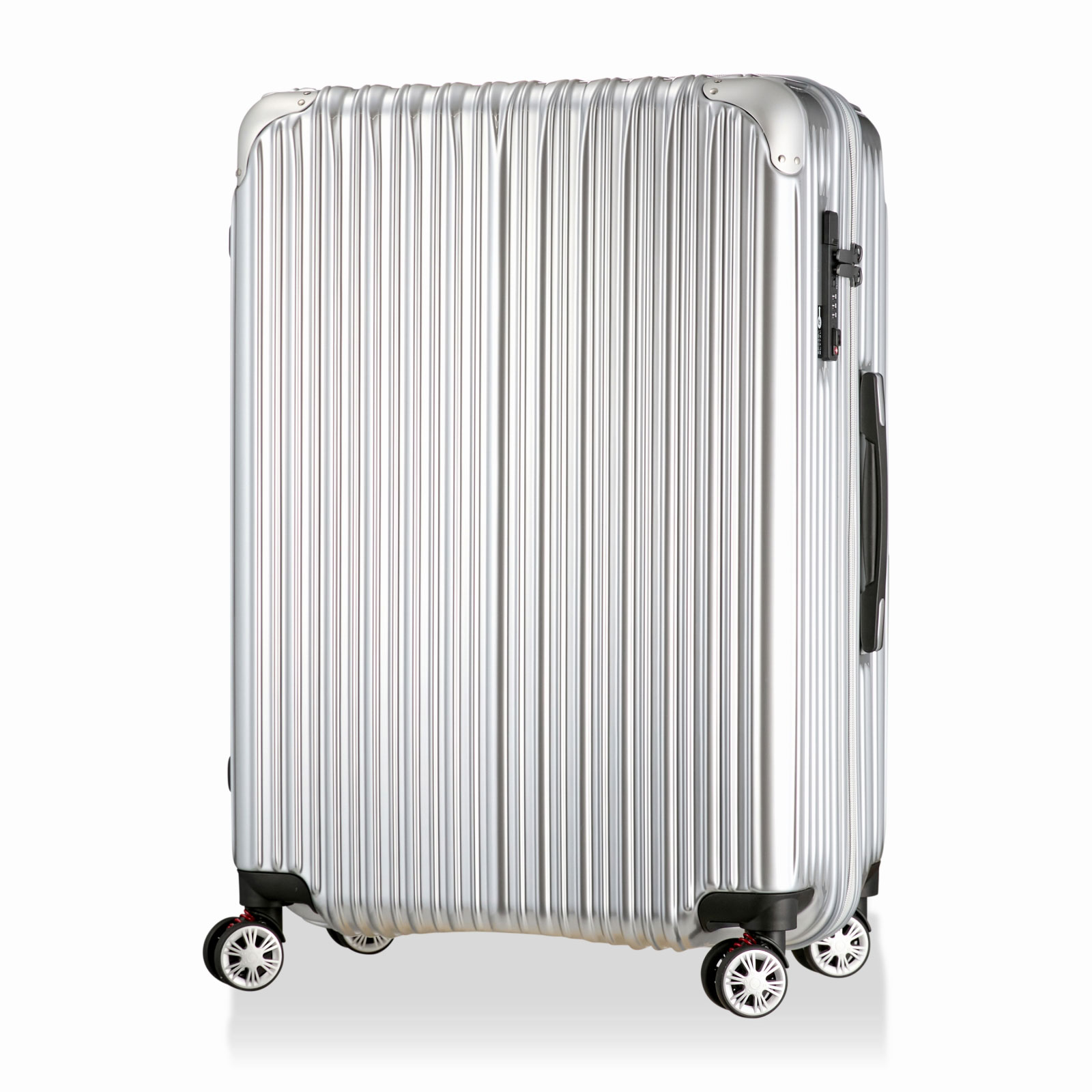 スーツケース Lサイズ 92L アルミ調 TRIDENT TRI1030-67 | シフレ