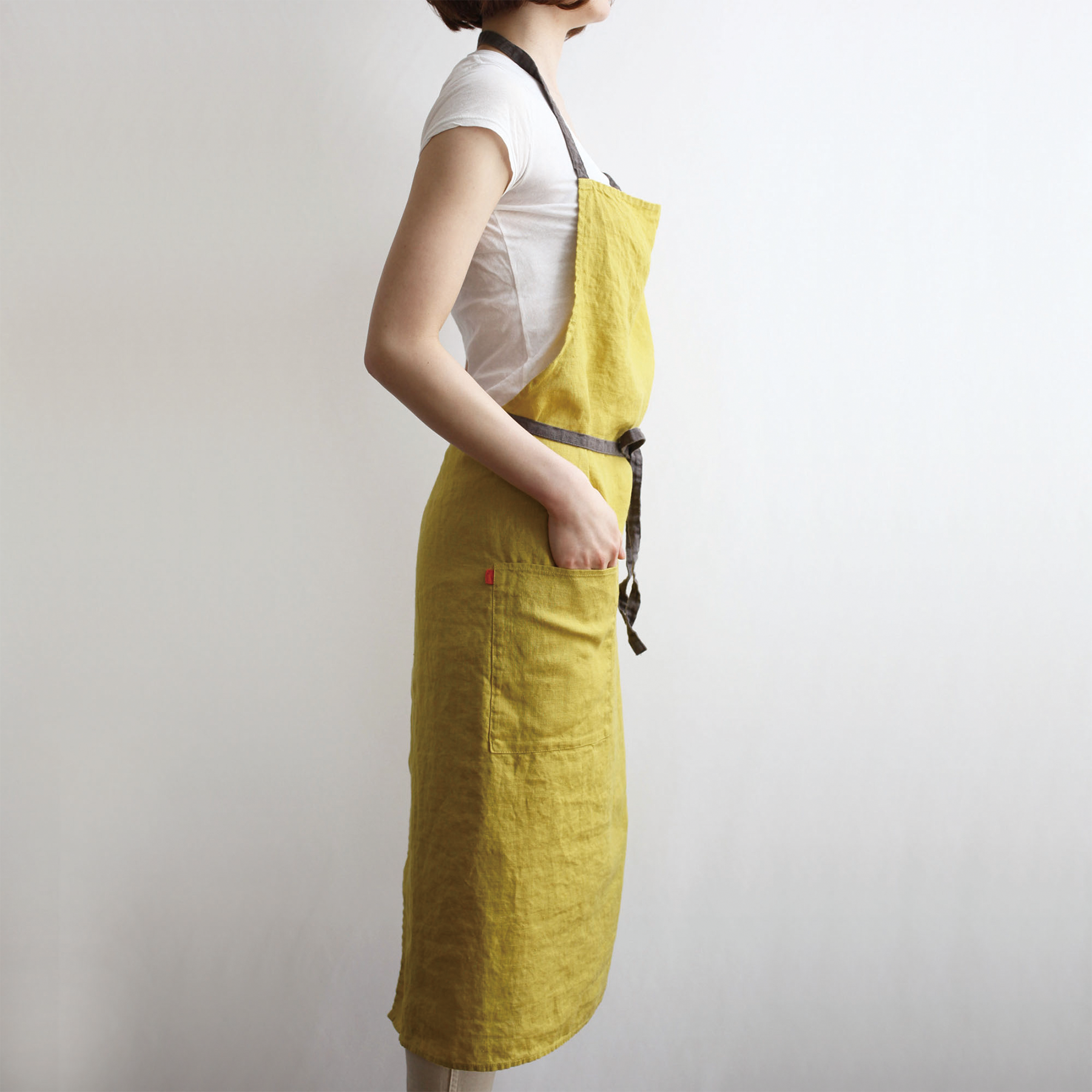 Lino e Lina ｜ 心地いいリネンのフルエプロン
