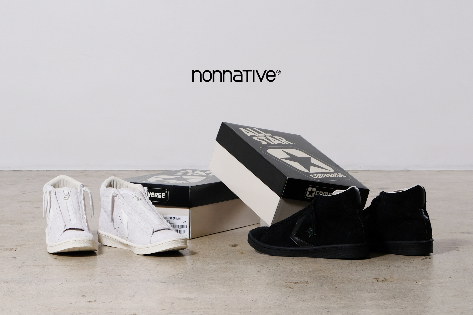 nonnative｜ノンネイティブ × CONVERSE - Silver and Gold