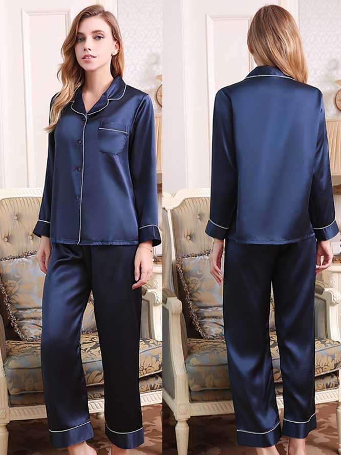 高級シルクパジャマ ナイトウェア 9,800円 | 【公式】Silk de Night