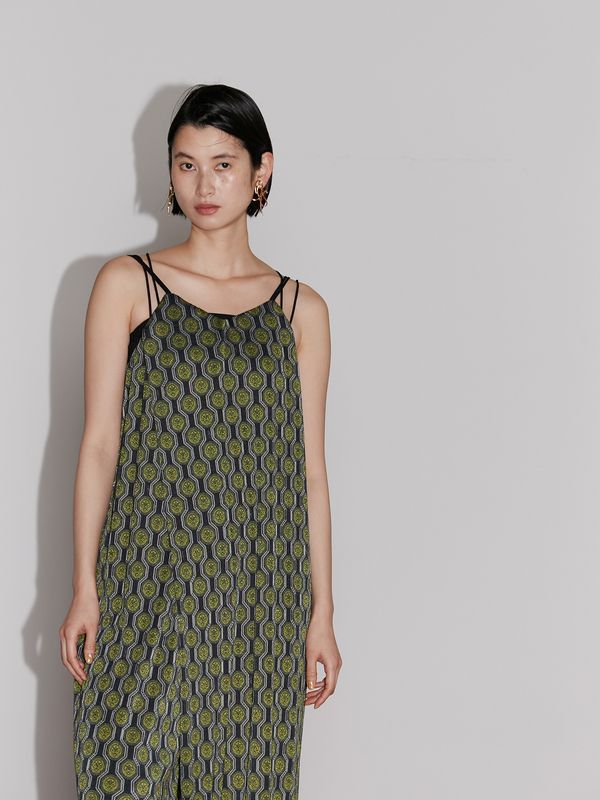 UN3D. - CRYSTAL PLEATS AIO P / クリスタルプリーツオールインワン