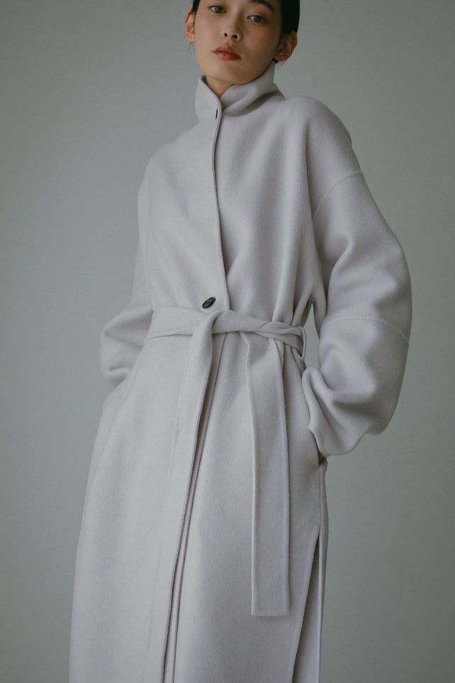 CASA FLINE - ウールスリットコート (グレー) | Sir online store
