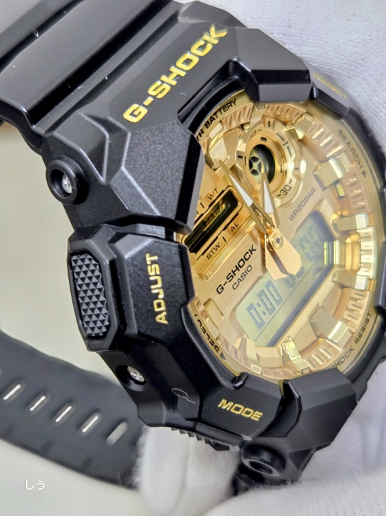 やる気で【G-SHOCK GA-010GGB-1A9JF / GA-010GB-1A9JF】乗り切れ