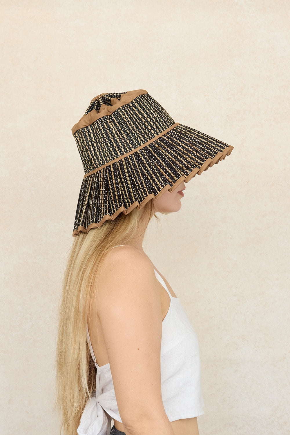 Lorna Murray Island Capri Maxi Hat in Nara – Society Bikini Hawaii