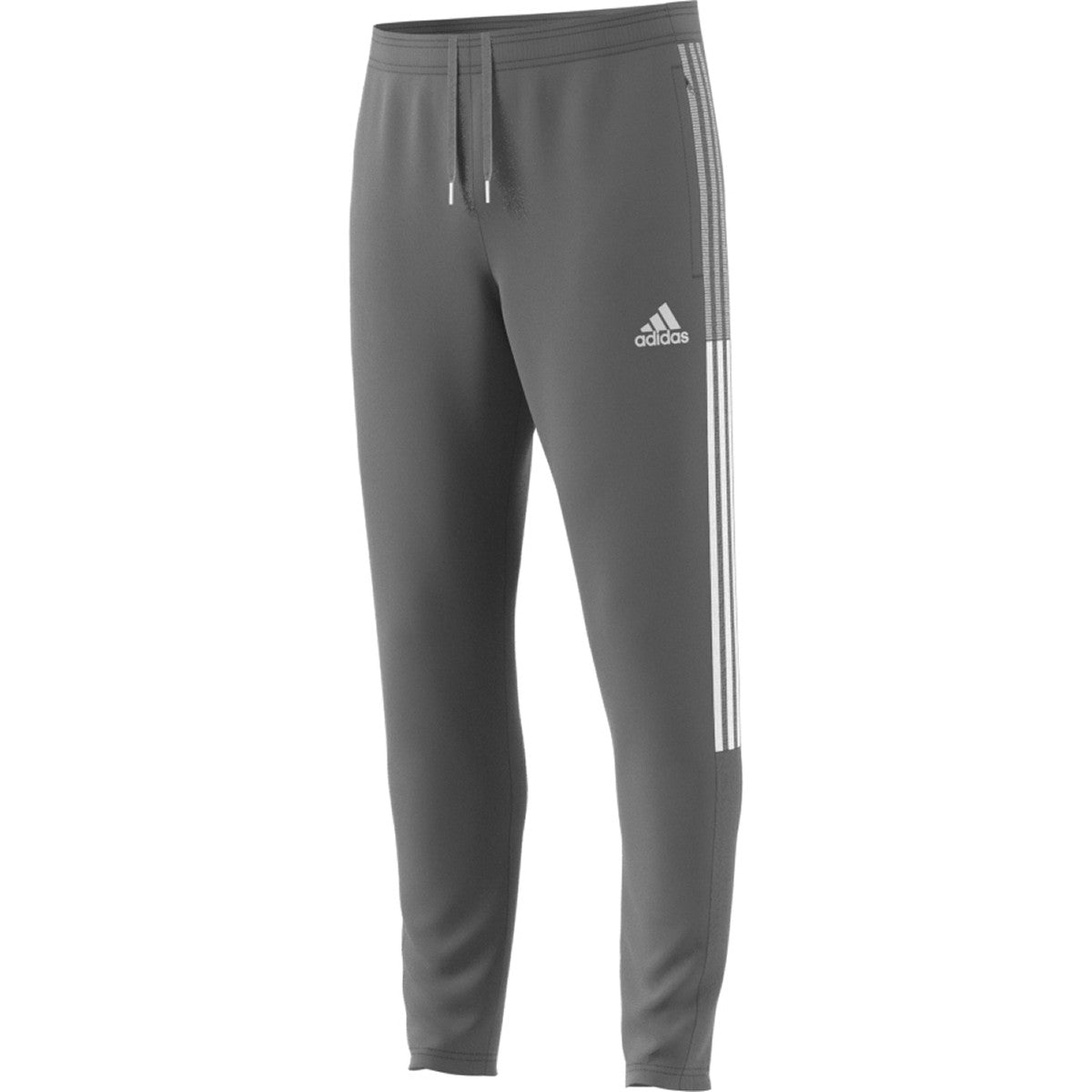 adidas Tiro 21 Training Pants- Grey/White – Soccer Zone USA