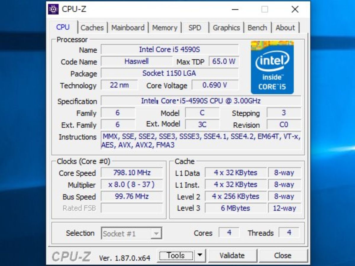 CPU-Z 2.18 | ダウンロードと使い方 | ソフタロウ