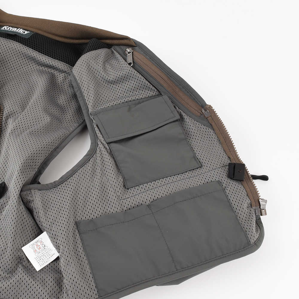 RV ストリュームガイドベスト - RIVALLEY FISHING GEARRIVALLEY