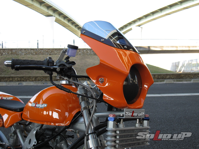 モンキー用 ソリッドビキニカウル スモークスクリーン / ソリッドアップ