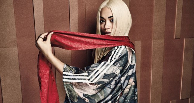 Adidas collaborates with singer Rita Ora to create geisha-inspired