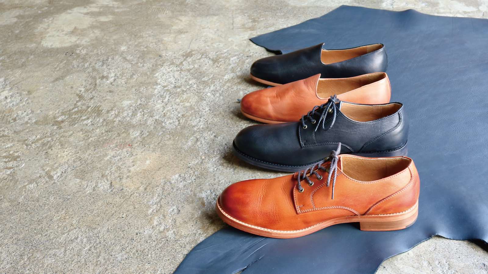 MEN】 padrone×sot プレーントゥシューズ | sot online store