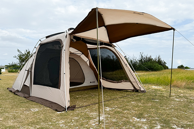 ロゴス 2ルームテント Tradcanvas PANELドゥーブルXL | テント・タープ
