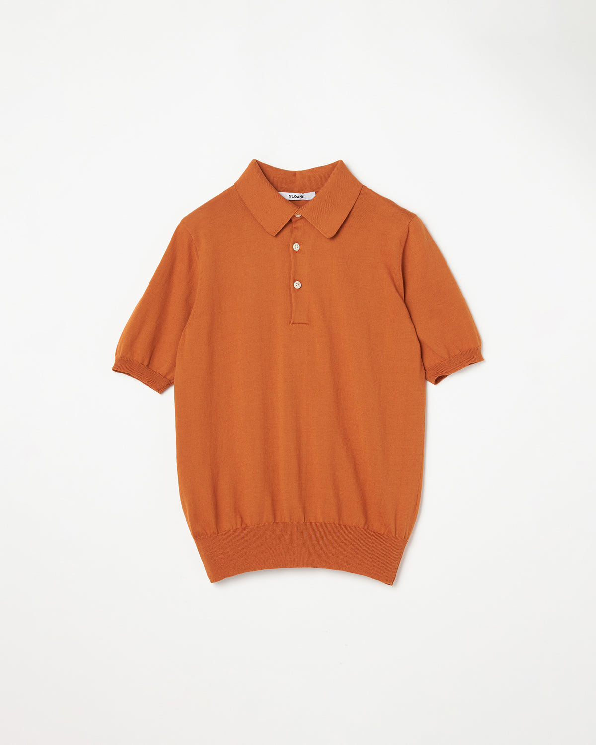 UNISEX】14G天竺 コットン 半袖ポロ SL8S-556-S9