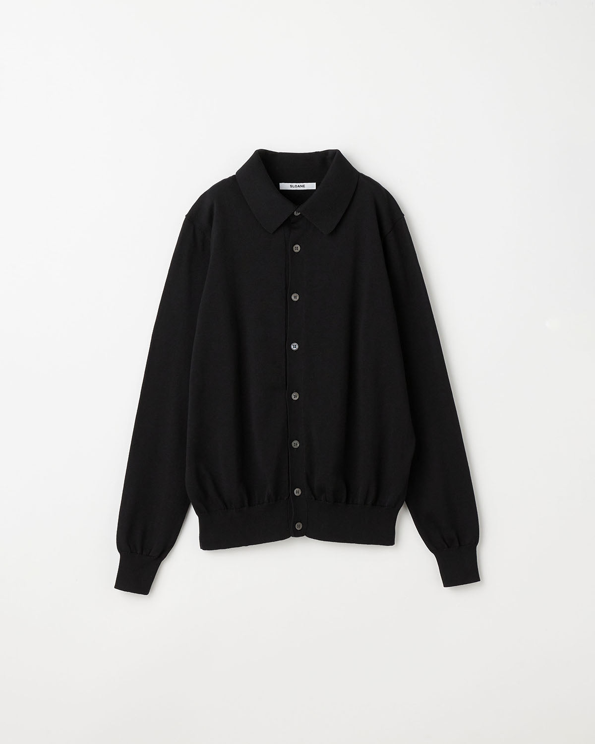 14G天竺 コットン 襟付きカーディガン SL10S-1110