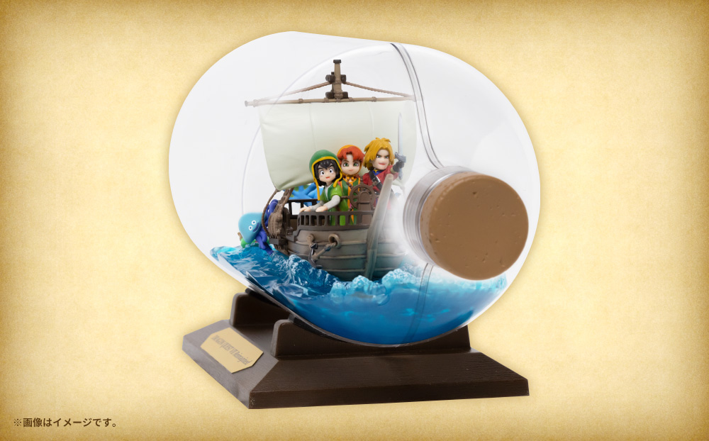 スクエニ公式、『ドラゴンクエストVII Reimagined』限定版ボトルシップ