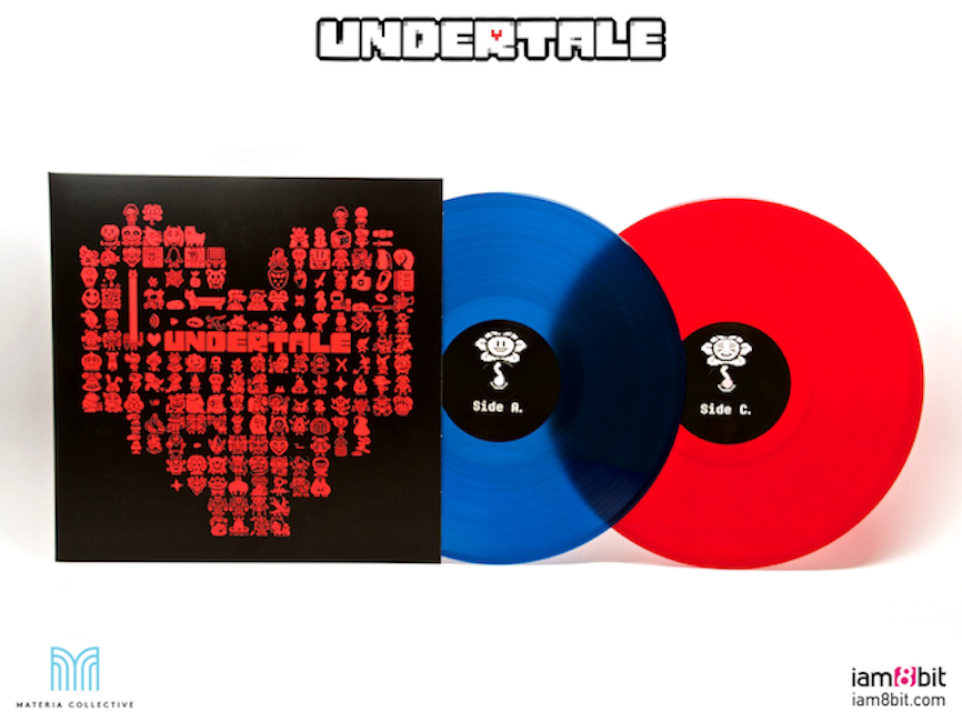UNDERTALE」のLP盤サウンドトラック3タイトルがiam8bit Japanで販売