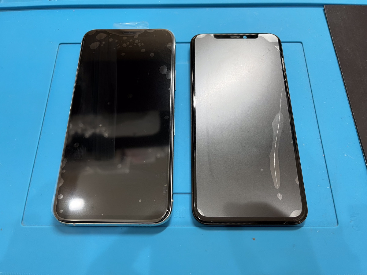 iPhone 11 Pro】画面が割れてしまった-スマホクリニック nonowa武蔵