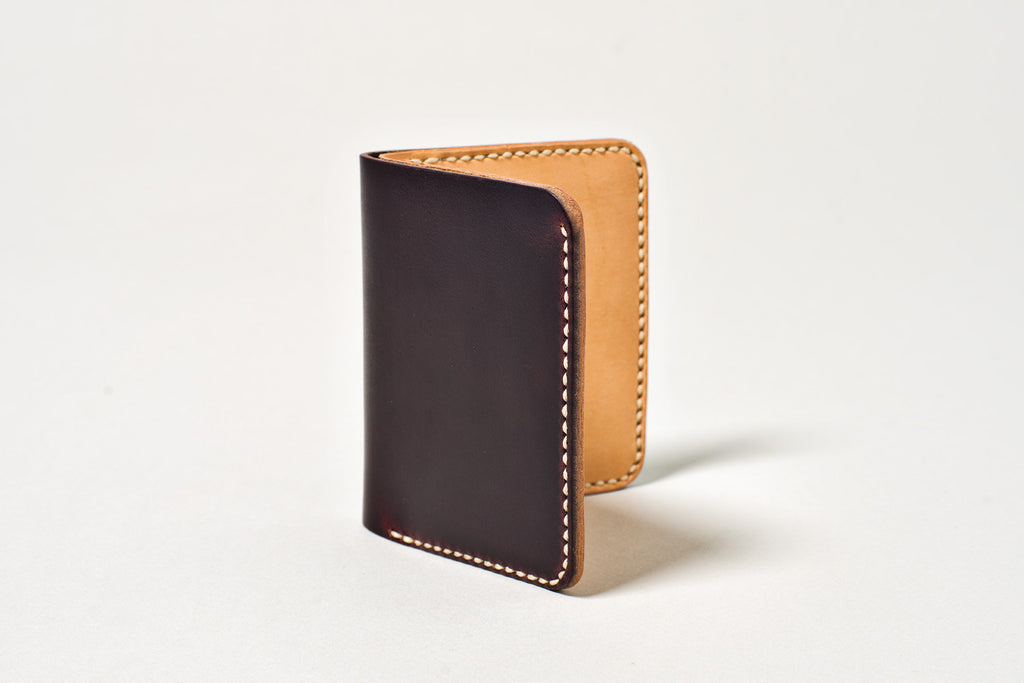 Wrench & Needle Handmade Horween Leather Mini Wallet | Smith Ave.