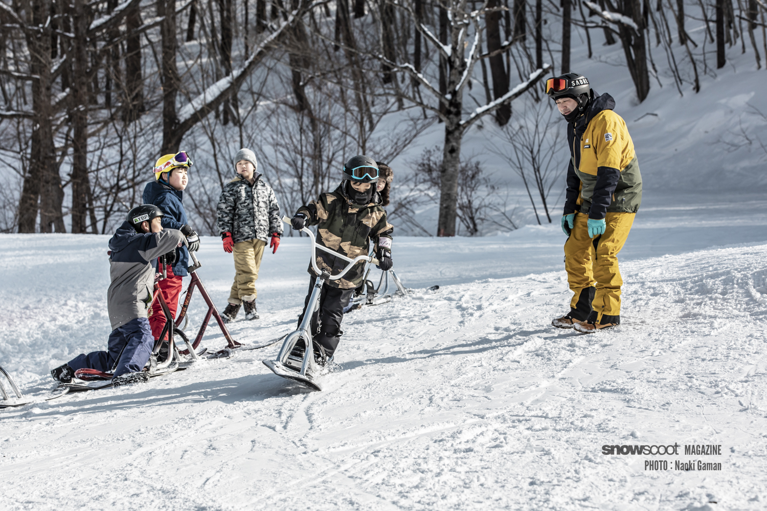 BMX Racing Kids × Snowscoot !! ｜東北BMXキッズとスノースクート