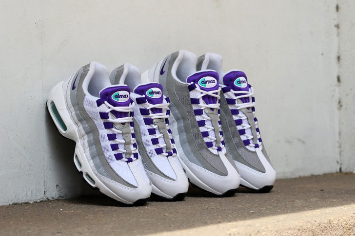 ナイキから、AIR MAX 95誕生20周年を記念し、通称”GRAPE”と呼ばれるAIR