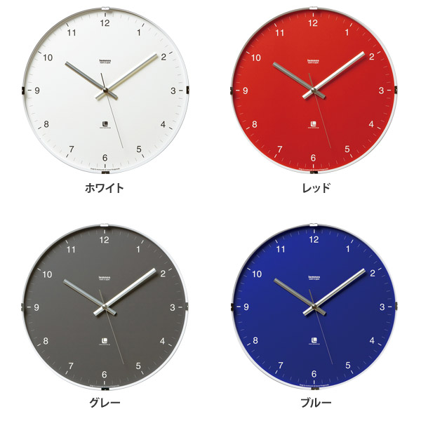 掛け時計 レムノス ノースクロック Lemnos North clock 連続秒針 静音