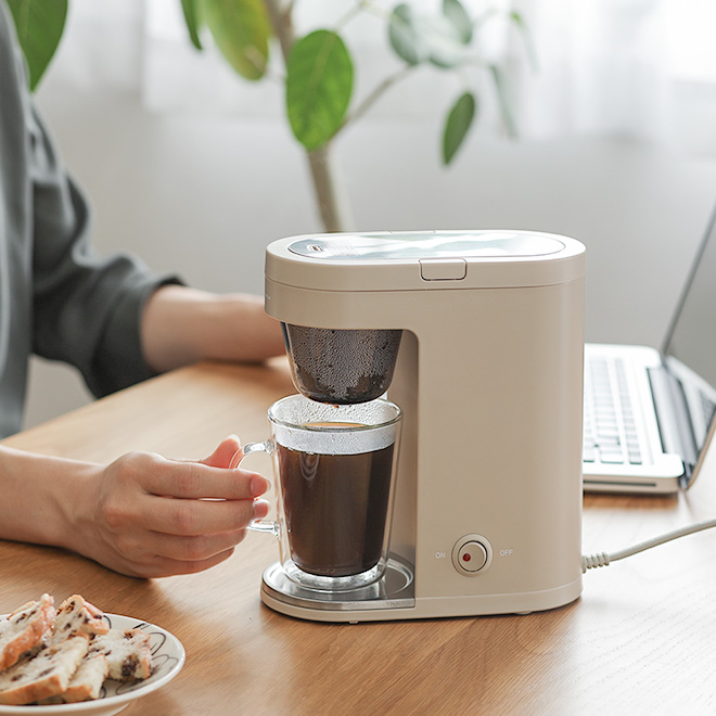 コーヒーメーカー 一人用 レコルト ソロカフェ プラス おしゃれ 1