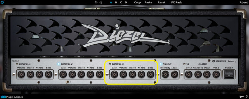 544．Brainworx社のDiezel Herbertを使ってみよう♪ ～ギターアンプ