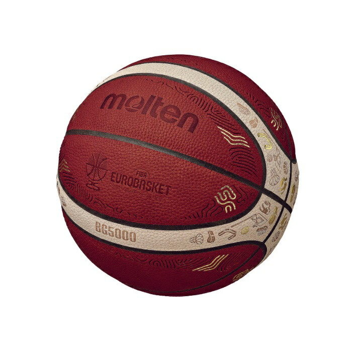モルテン(molten) バスケットボール 7号球 BG5000 EuroBasket 2025
