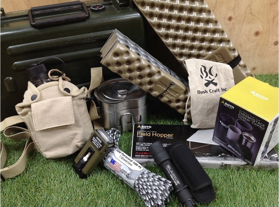 軍物、ブッシュクラフト等ソロキャンプグッズ買い取ります！[2019.11