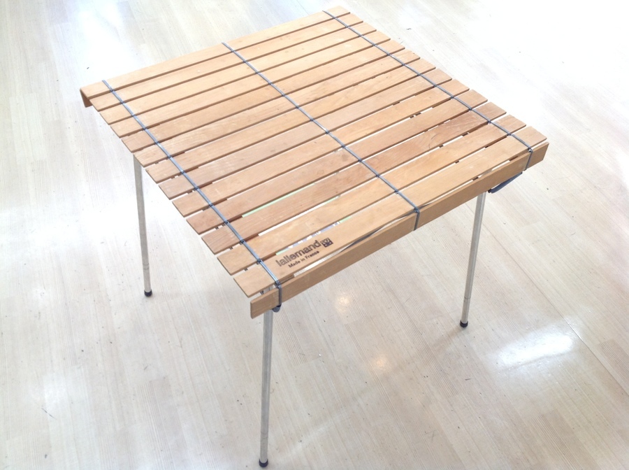Lallemand ラレマンド ウッドロールトップテーブル ビンテージ 廃盤品