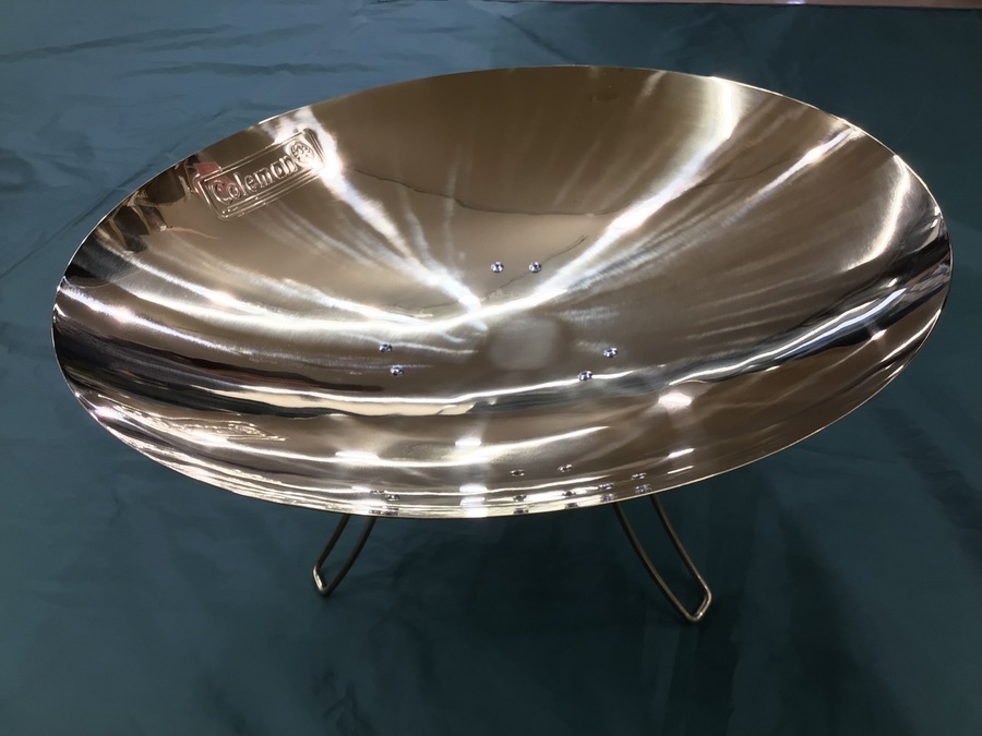 限定カラー！コールマンのファイアーディスク&ファイアープレイス