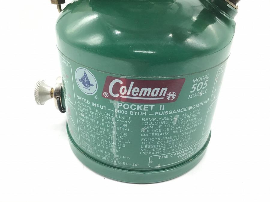 カナダ製Coleman(コールマン)！POCKET?(モデル505) [2019.10.28発行