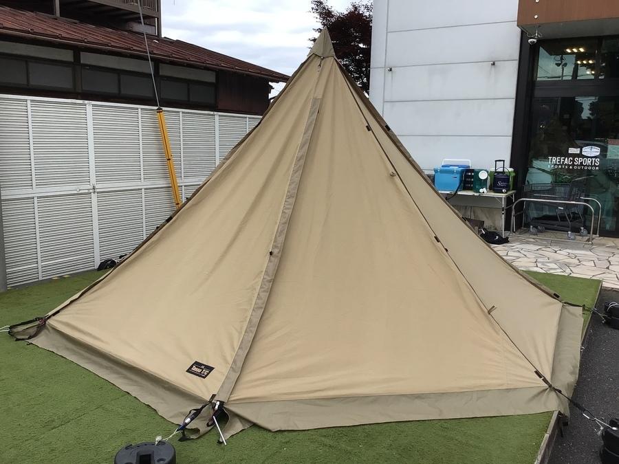 OGAWA(オガワ)のタッソT/Cは変幻自在の凄いワンポールテント！[2022.05