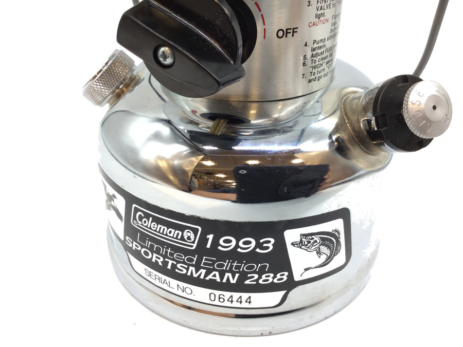 相場が急騰中！メッキボディの1993年限定 Coleman(コールマン)の