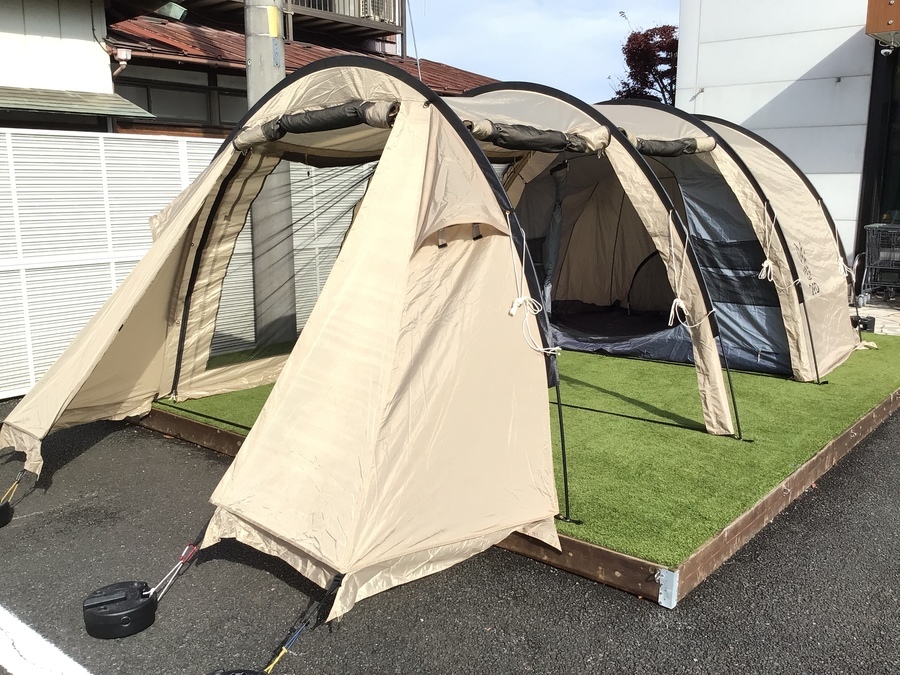 DODの中で圧倒的人気のカマボコテント。美中古品が久々の入荷です