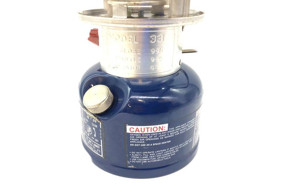 コールマンのランタン史上唯一無二の形状を持つ希少モデル331[2022.04