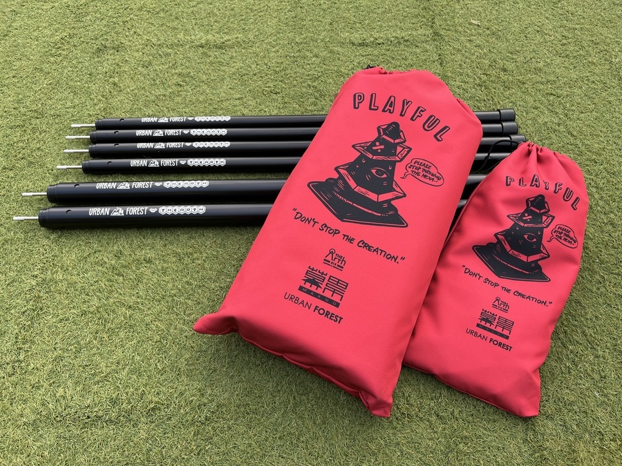 これで幕男が綺麗に張れる！入手困難なポールがセットで入荷！[2022.06