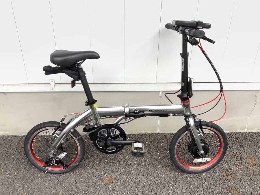 折りたたみ式なのに電動!?トランスモバイリーのEバイク「NEXT163