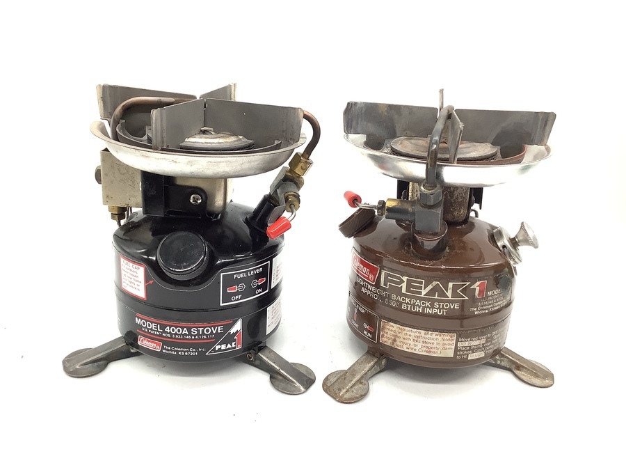 コールマンのビンテージガソリンバーナー、ピーク1たちに迫る[2022.06