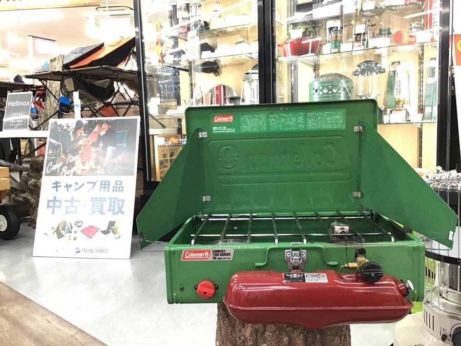コールマン】希少！コンパクトなガソリンツーバーナー423入荷